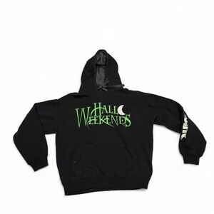 Black Hall Weekends Hoodie